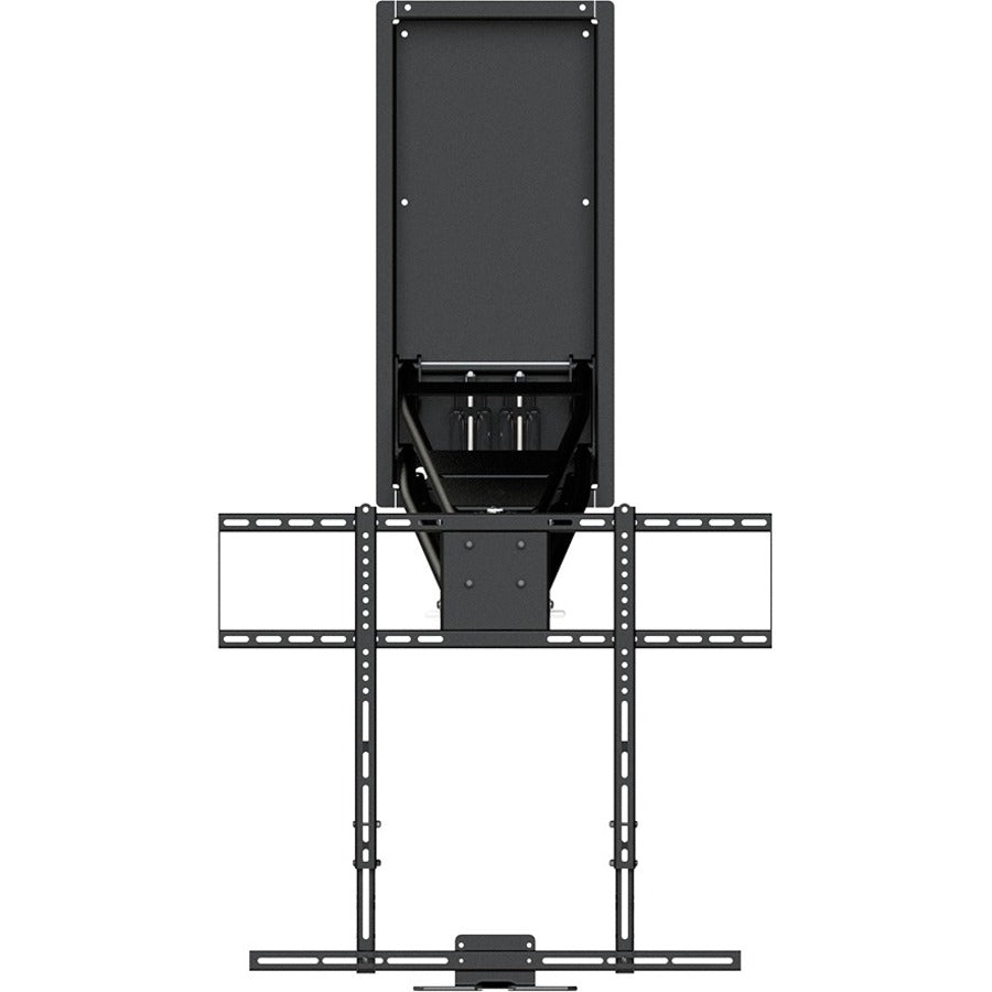 MantelMount MM750 Pro Series プルダウンTVマウント、フルモーション、25°スイベル、125ポンドの耐荷重量  ブランド名：MantelMount 棚取付用マウント