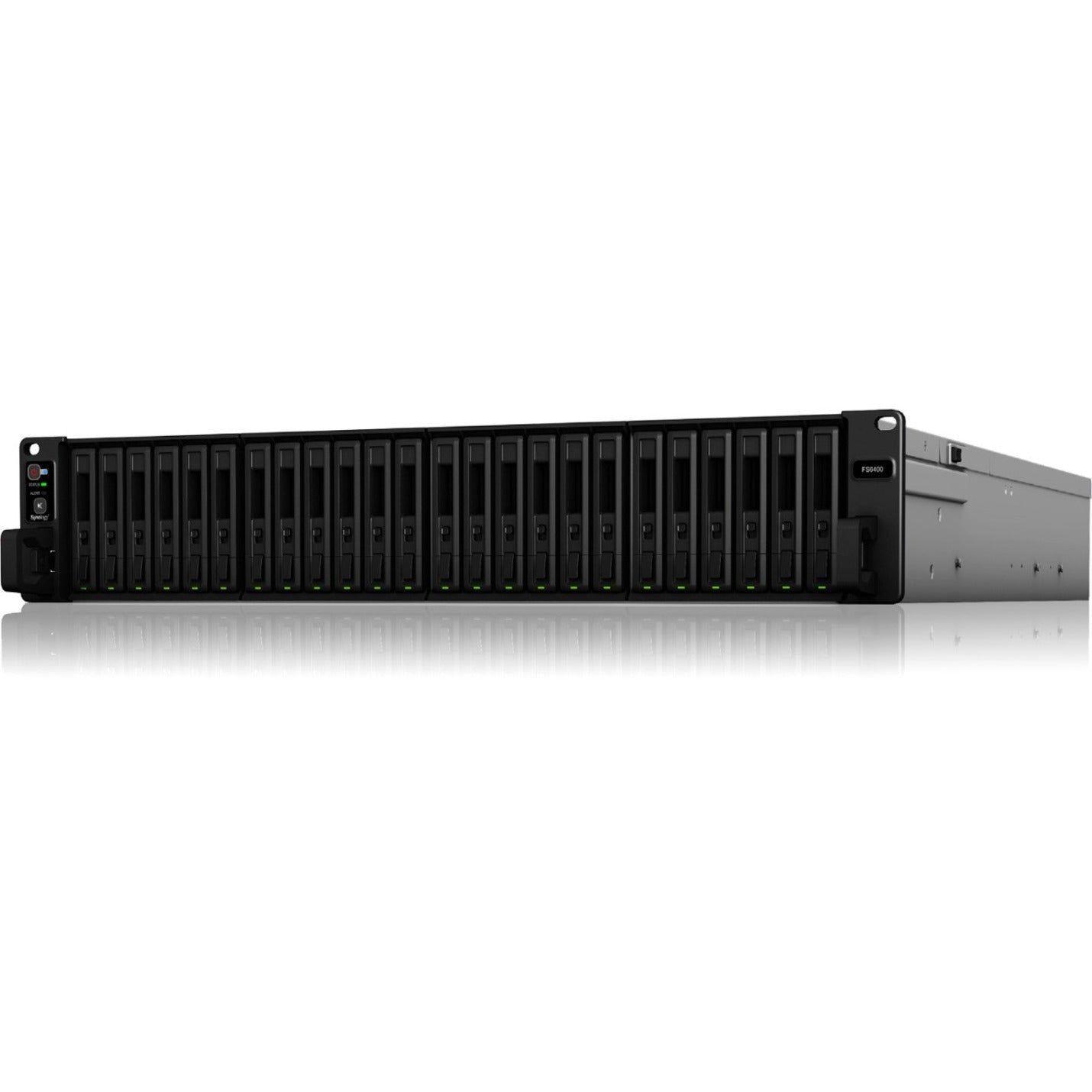 Synology FS6400 FlashStation SAN/NAS Storage System, 24-Bay, 184.32TB Capacity, 10GbE Ethernet