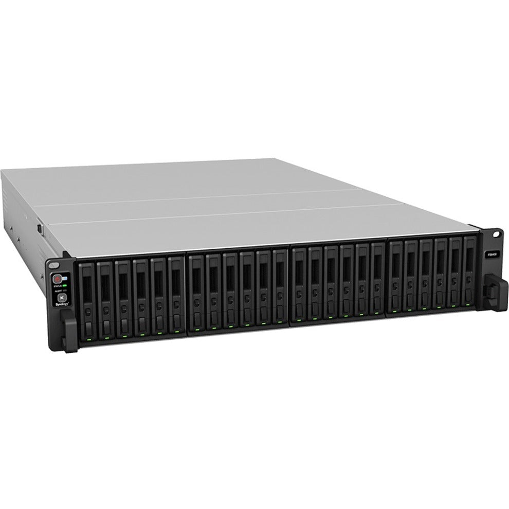 Synology FS6400 FlashStation SAN/NAS Storage System, 24-Bay, 184.32TB Capacity, 10GbE Ethernet