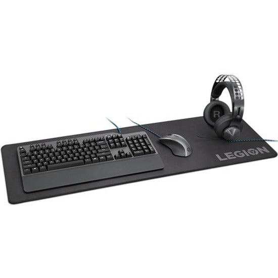 Lenovo GXH0W29068 Legion Gaming XL Stoff Mauspad Extra Große Größe Anti-Rutsch Schwarz