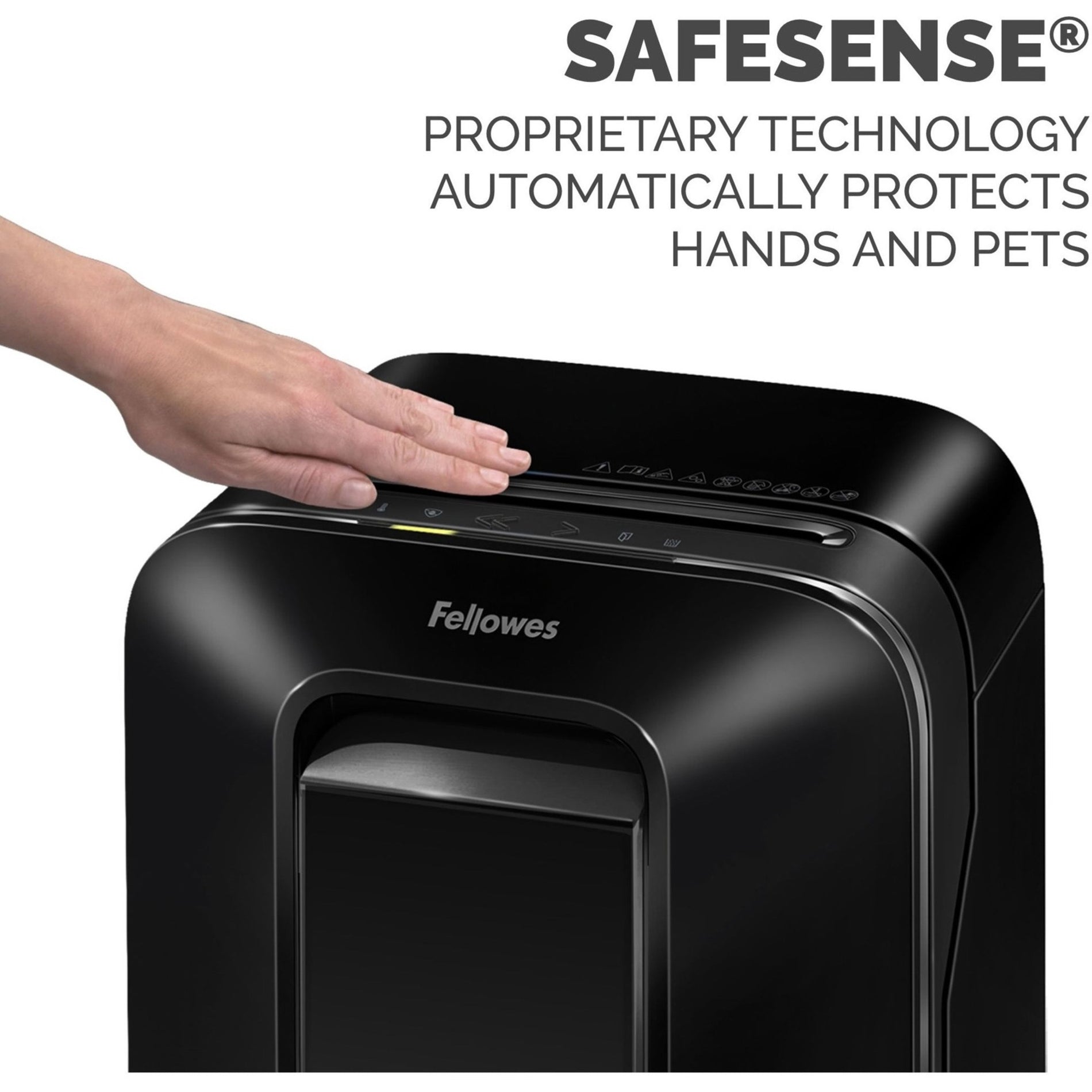 Fellowes 5015001 Powershred LX200 Trituradora de Micro Corte Sistema 100% Antitatas SafeSense Corte Silencioso Operación Silenciosa Contenedor Extraíble Tecnología de Inversión Automática Inicio/Parada Automática Electrónica