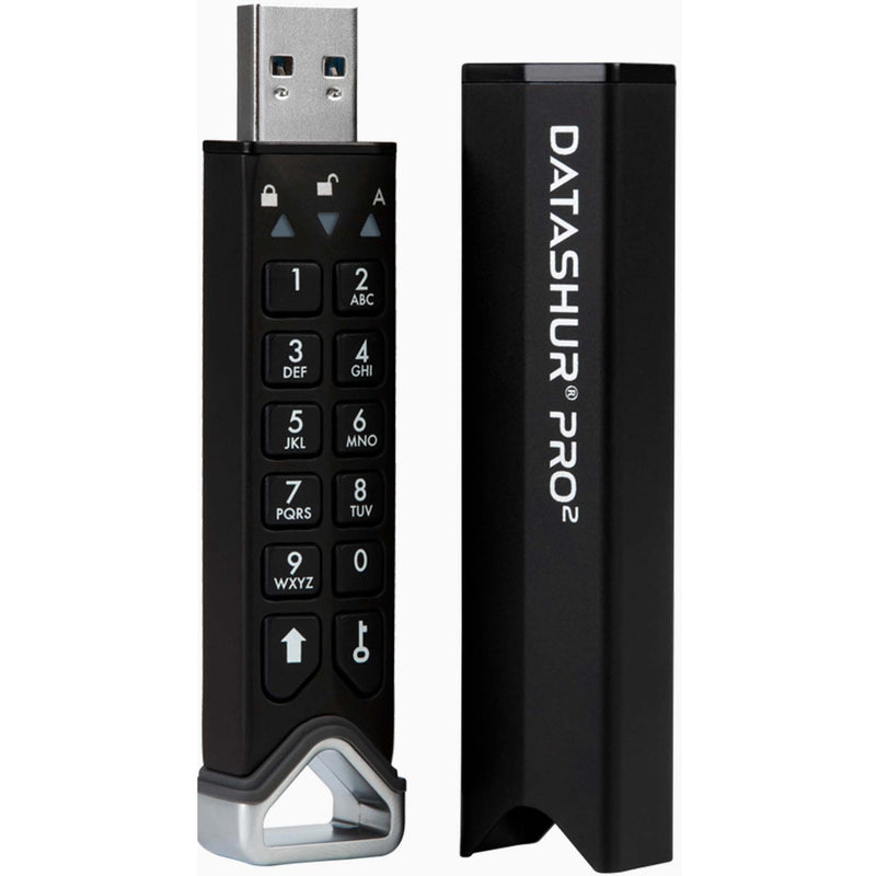 datAshur PRO2 components showing hardware encryption features