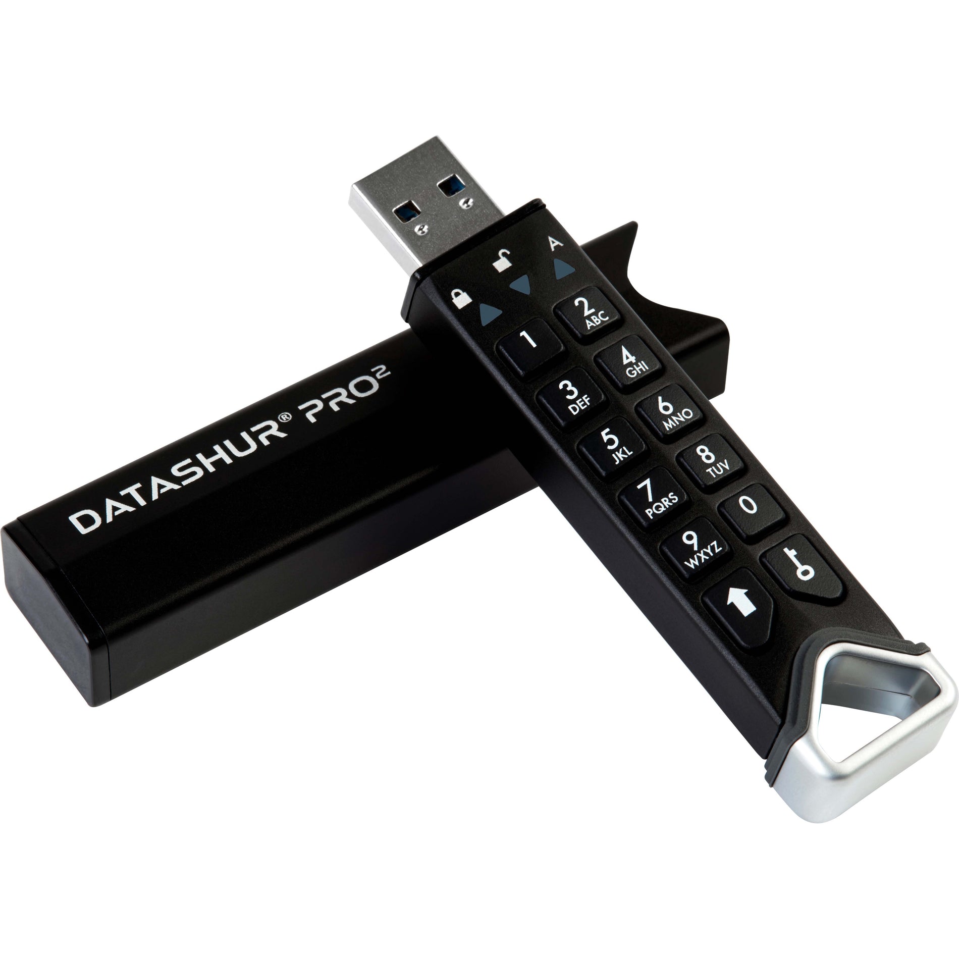 datAshur PRO2 USB flash drive with integrated alphanumeric keypad and secure encryption features-alternate-image1