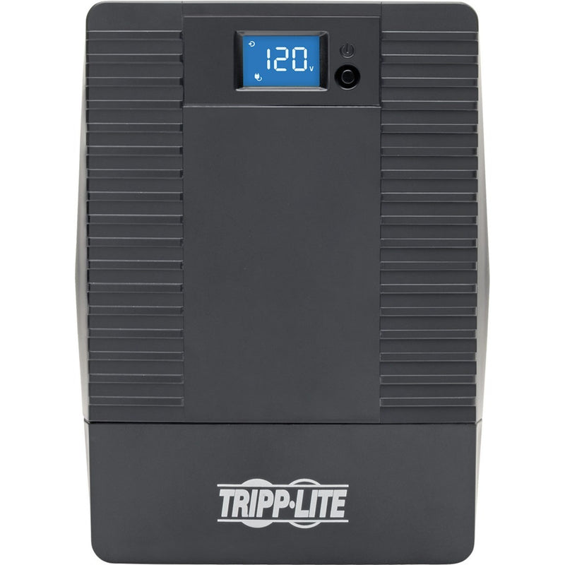 Front view of Tripp Lite OMNIVS1200LCD UPS showing ventilated housing design