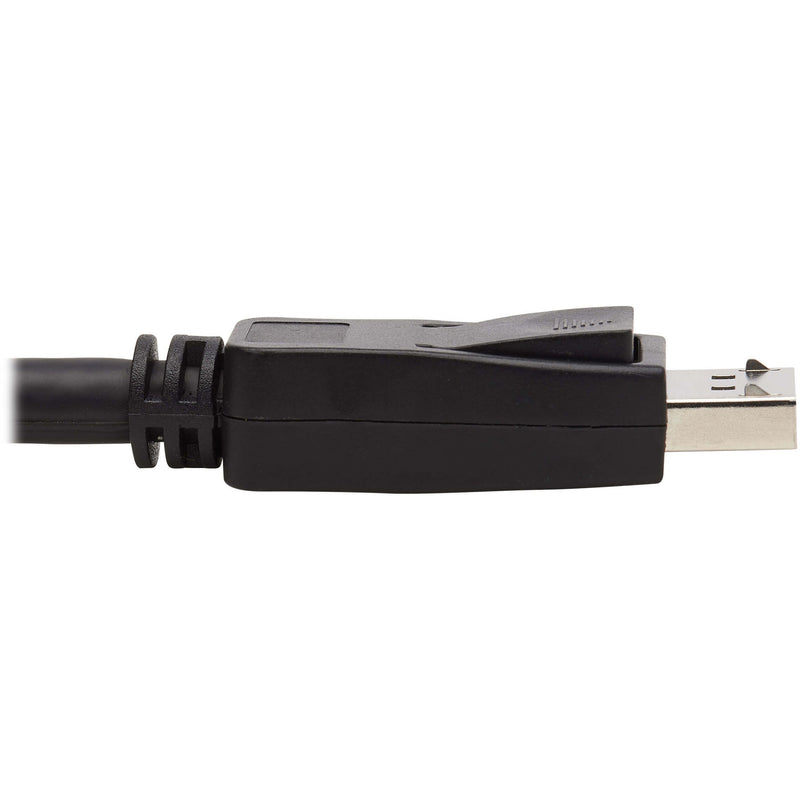 Detailed view of USB Type-A connector on KVM cable