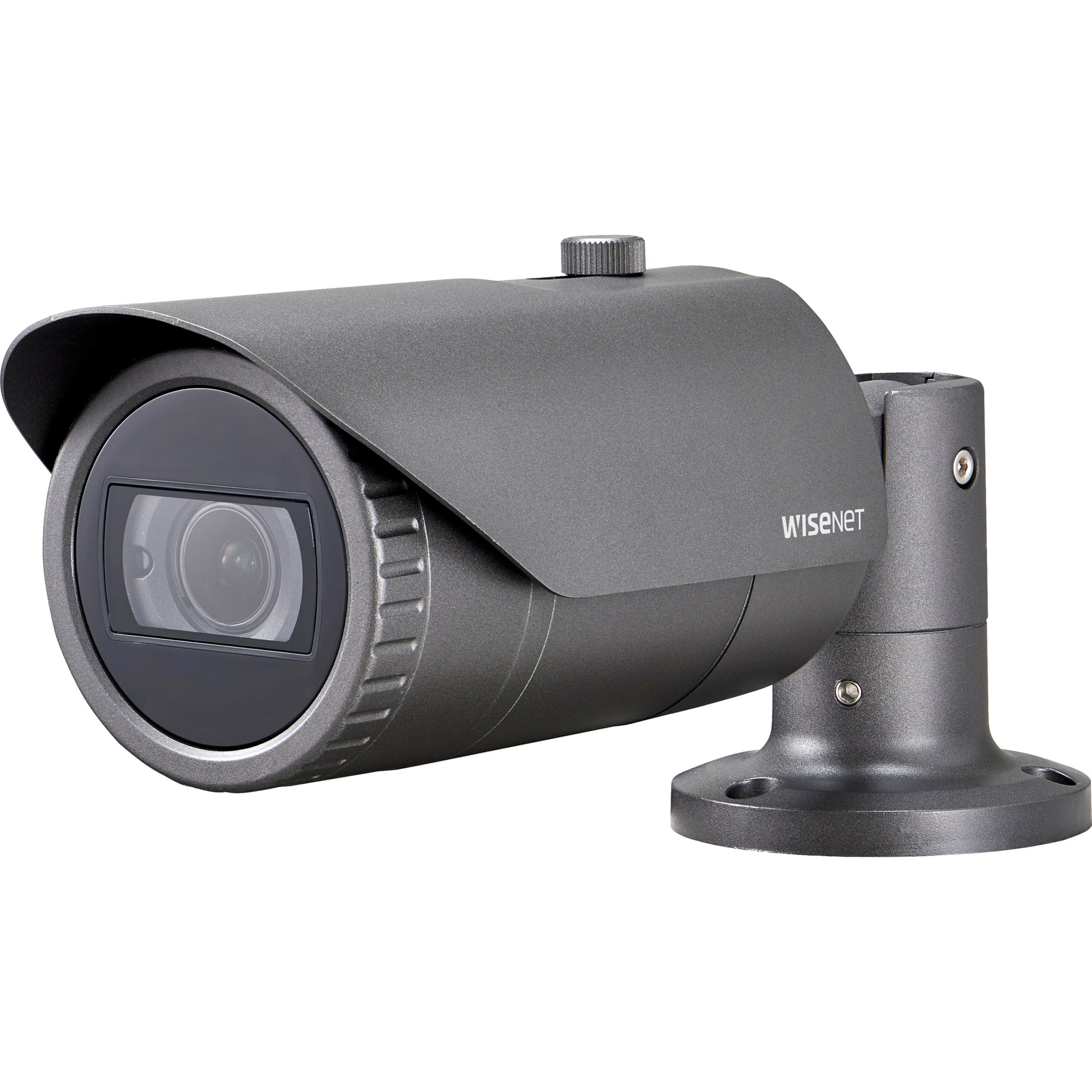 Wisenet Q QNO-6082R 2 MP Network IR Bullet Camera with Motorized Varifocal Lens, Outdoor Vandal Proof, 98ft Night Vision
