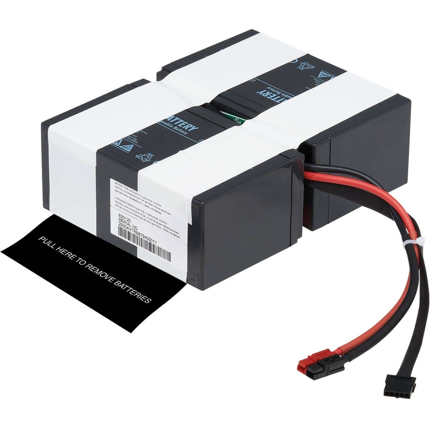 特力RBC24S UPS替换电池盒，适用于特力SUINT1000LCD2U UPS系统，24V 特力 - Tripp Lite