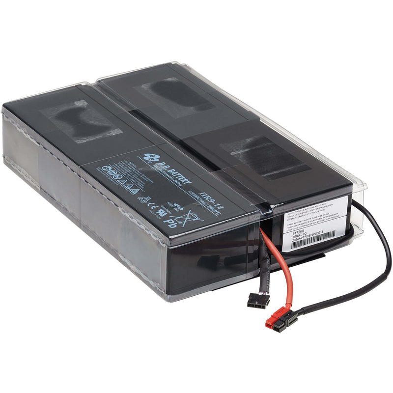 Tripp Lite RBC36S UPS replacement battery cartridge with protective casing and connection cables