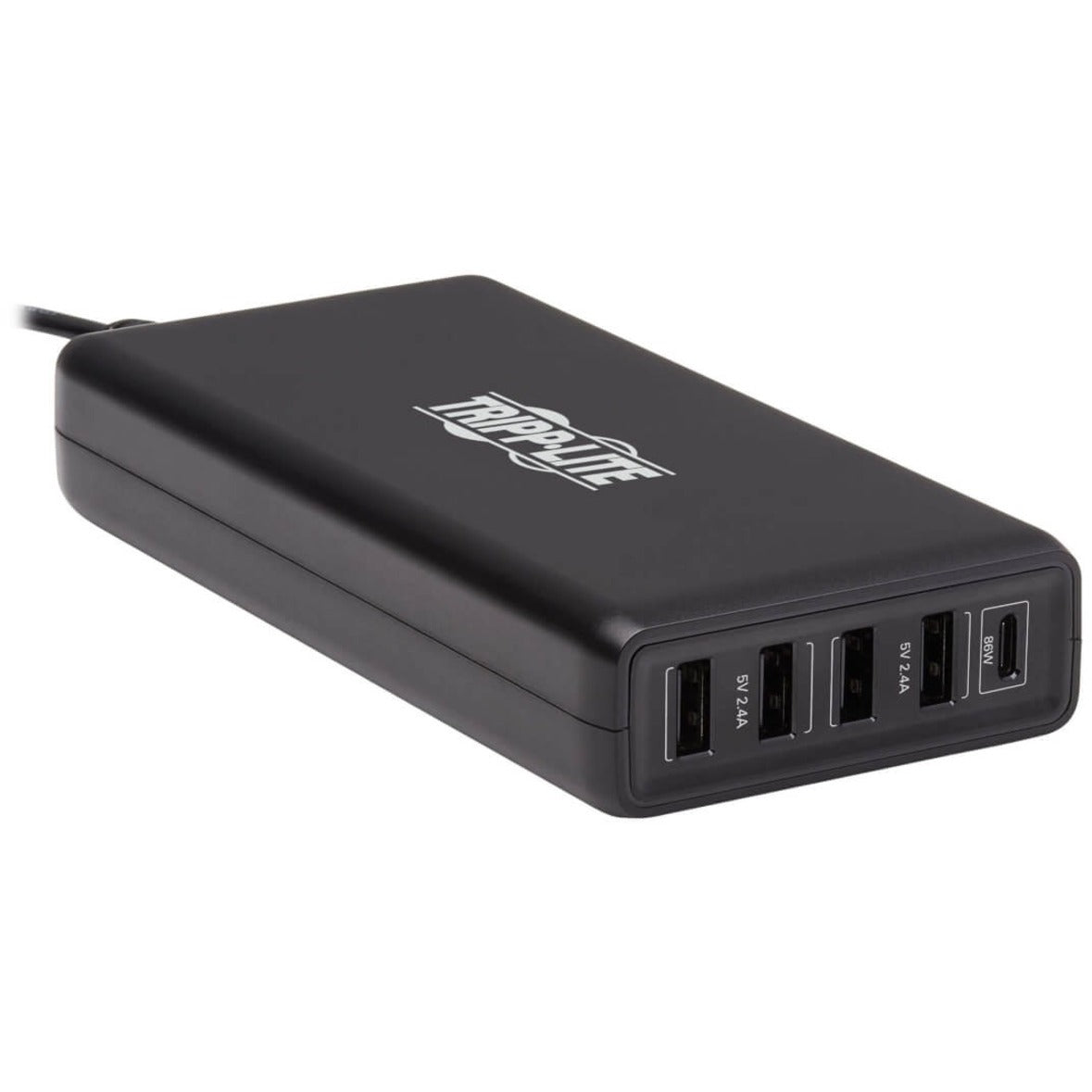 Tripp Lite U280-005-WS4C1 USB Oplaadstation 4 USB-A 1 USB C 110W Vermogen Compact Ontwerp