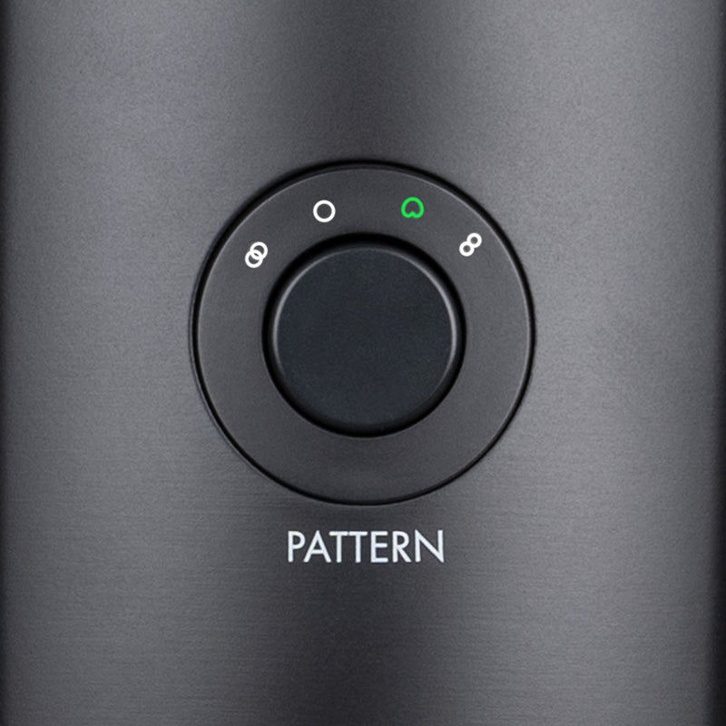 Close-up of Blue Yeti X pickup pattern selector