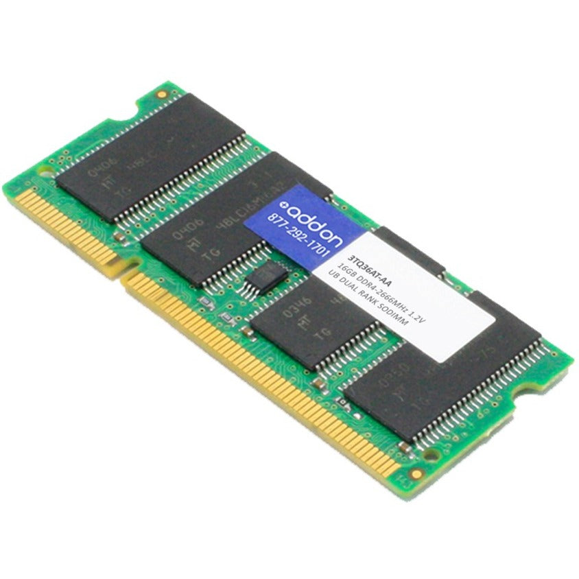 AddOn 3TQ36AT-AA 16GB DDR4 SDRAM Modul Memori RAM Kinerja Tinggi untuk PC Desktop