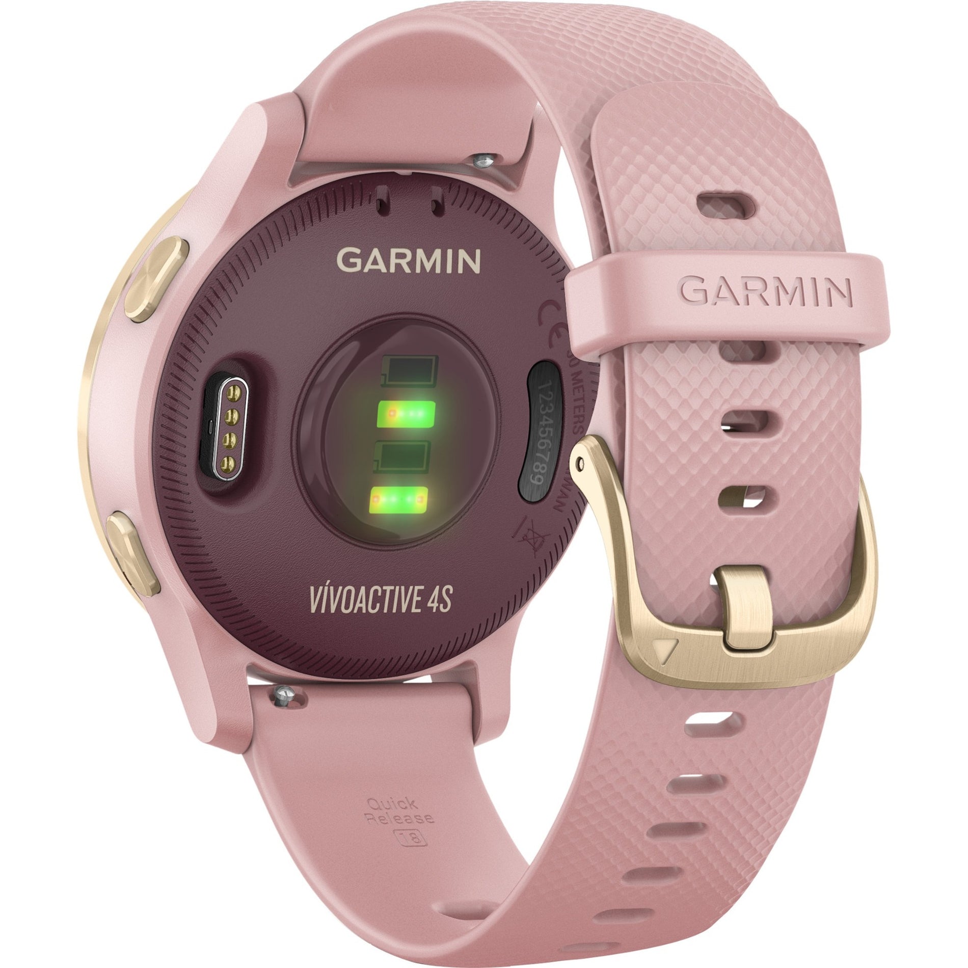 Garmin 010-02172-31 v&iacute;voactive 4S GPS Watch, Water Resistant, Swimming, Weather, Health & Fitness, Biking, Cycling, Outdoor, Golf, Indoor, Running, Gym, Tracking, Music