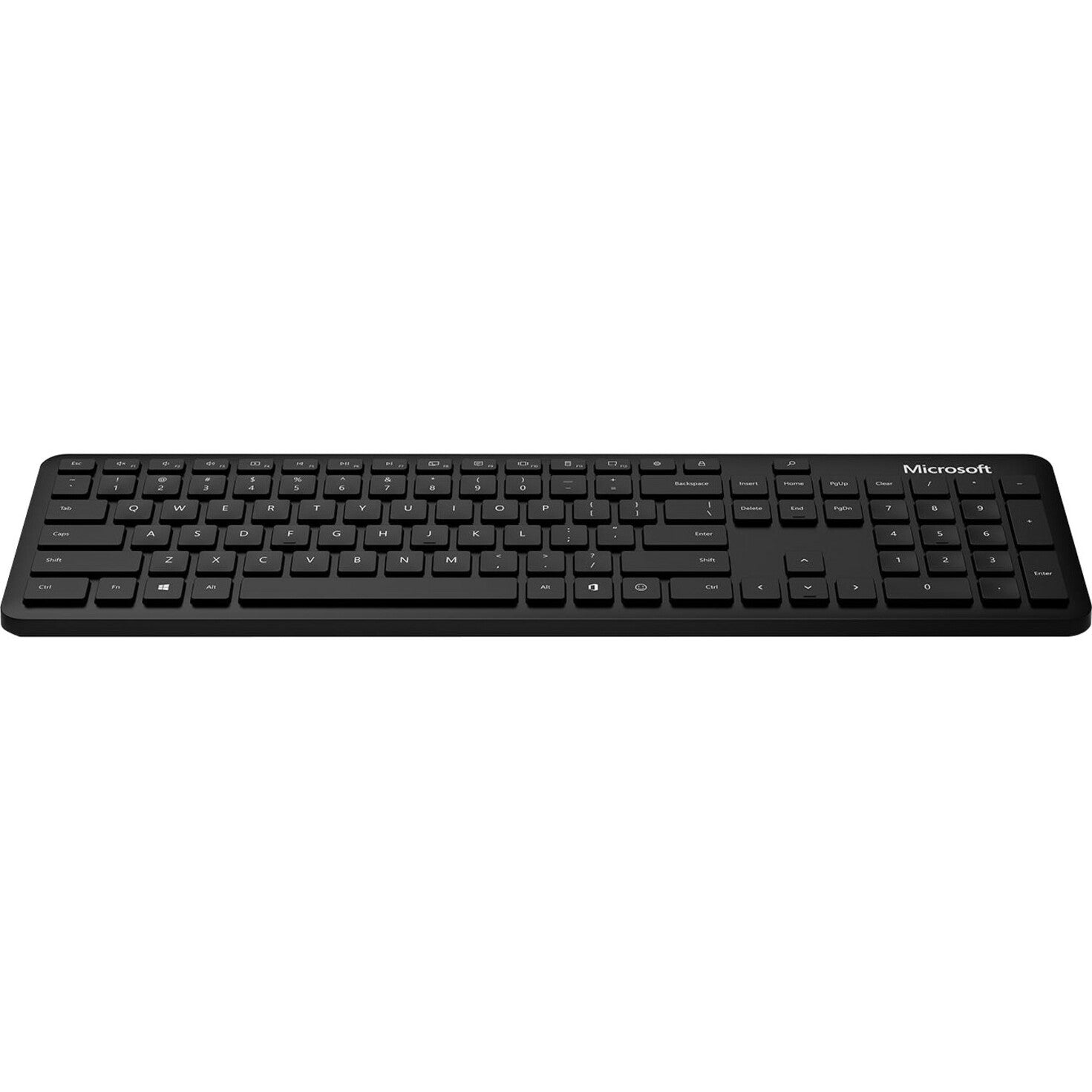 Microsoft QSZ-00001 Bluetooth Keyboard, Wireless 2.4 GHz, Emoji, MS Office, Search, English