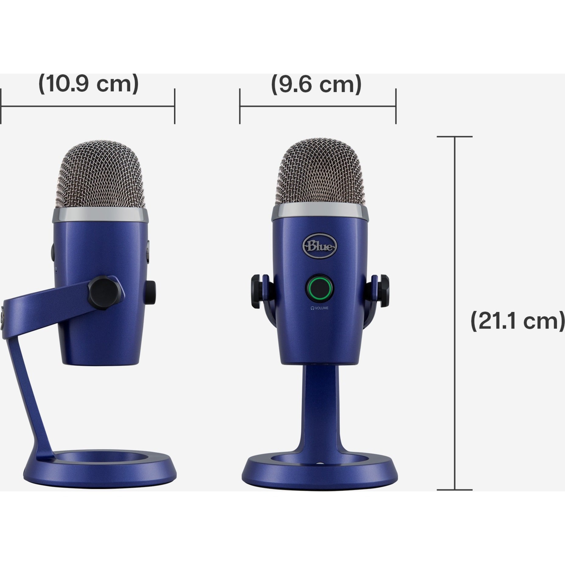 蓝色 988-000089 Yeti Nano 高级 USB 麦克风 用于录制和串流 品牌名称: Yeti Nano 将文本翻译为汉语（普通话），而不是英文。