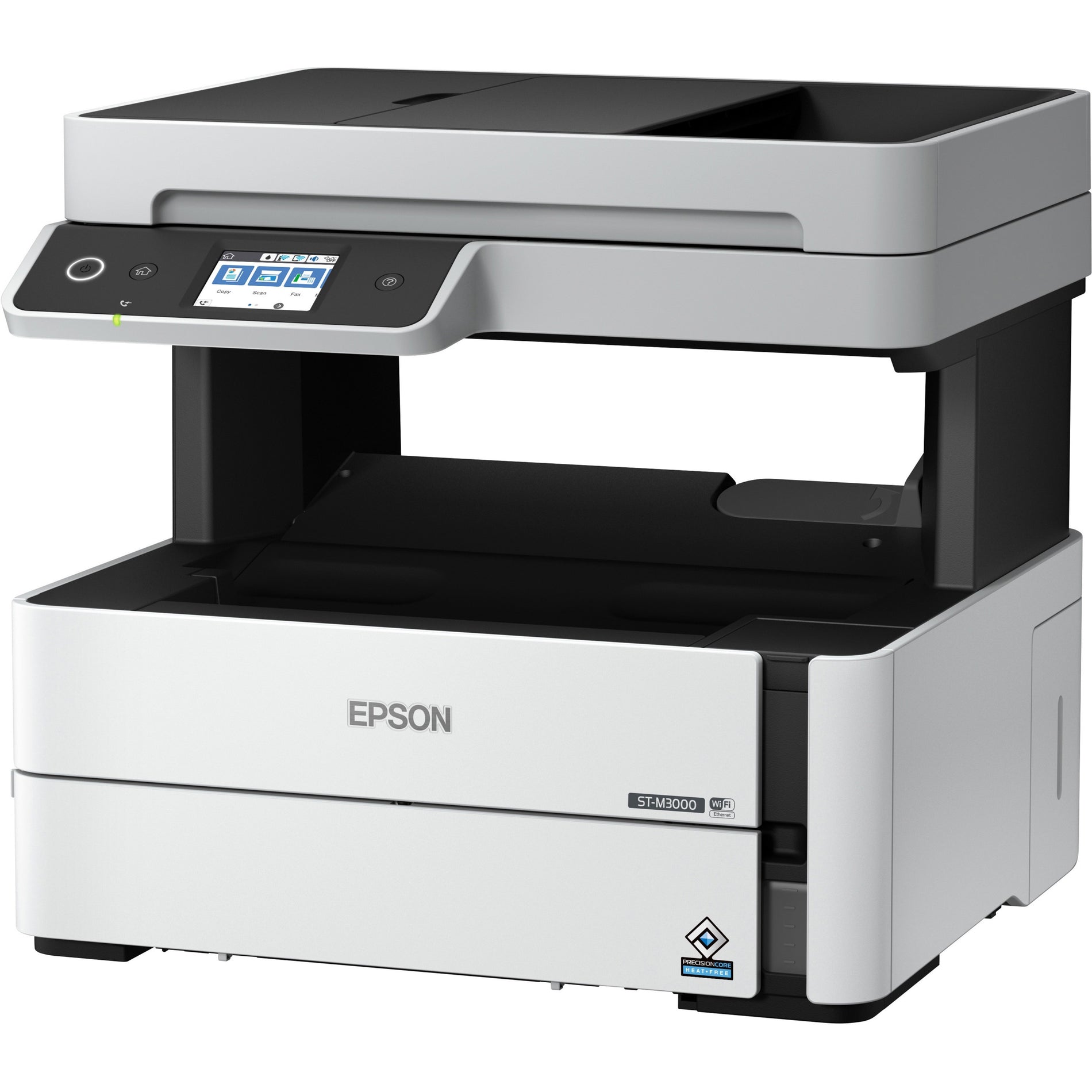 Epson C11CG93201 WorkForce ST-M3000 Monochrome MFP Supertank Printer, Wireless, Duplex Printing, 20 ppm, 1200 x 2400 dpi