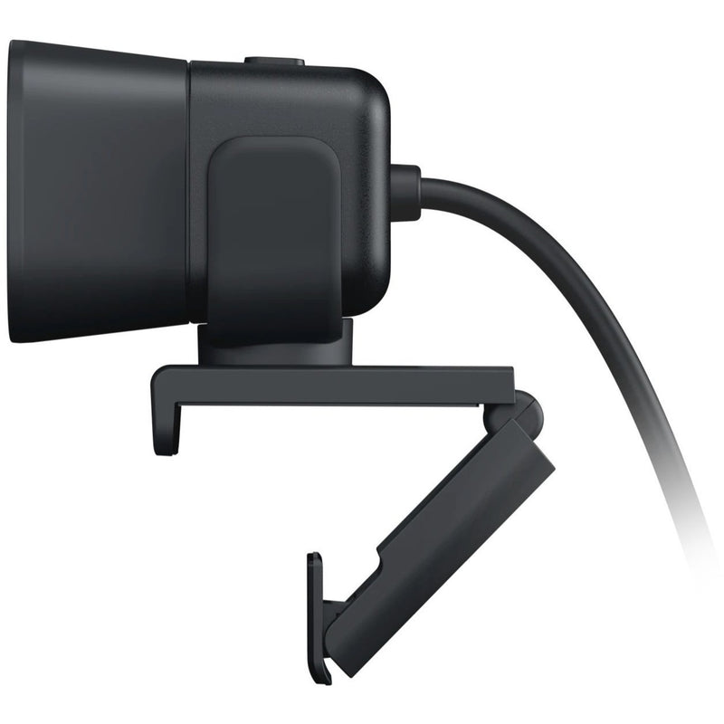 Side profile view of StreamCam Plus showing mounting mechanism