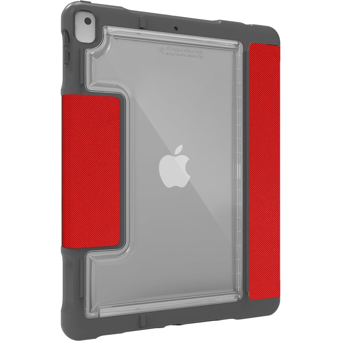 STM Goods STM-222-237JU-02 Dux Plus Duo iPad (7th Generation) Case, Red, Water Resistant, Drop Resistant