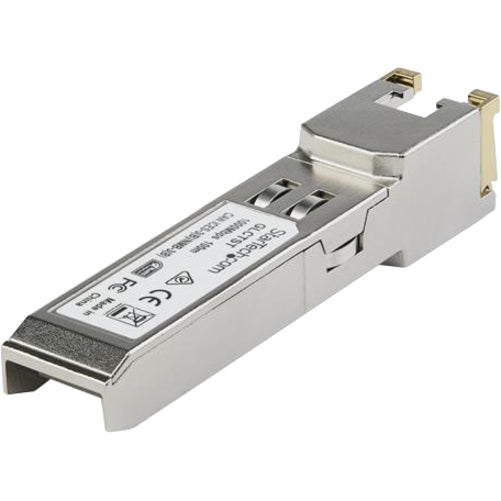 品牌名称：StarTech.com StarTech.com SFP1GTEMCST Dell EMC SFP-1G-T 兼容 SFP 收发器模块 - 1000Base-T，终身保修，MSA 兼容，千兆以太网