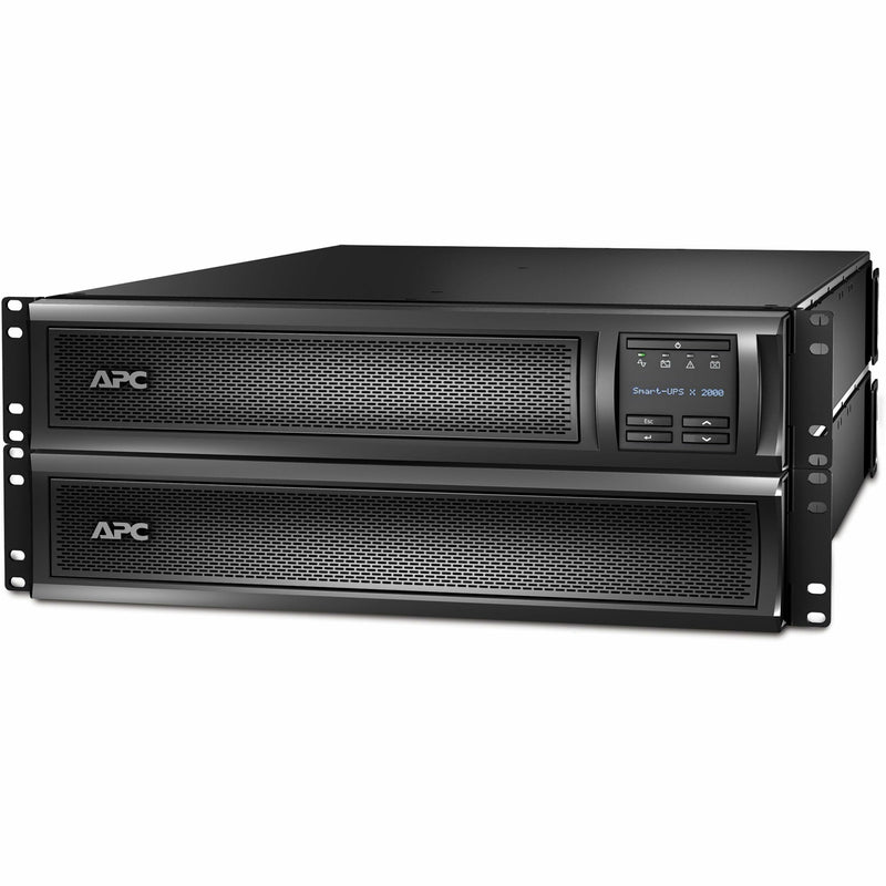 APC Smart-UPS X 1920VA rack-mounted UPS system with LCD display and mesh front panel in 2U form factor