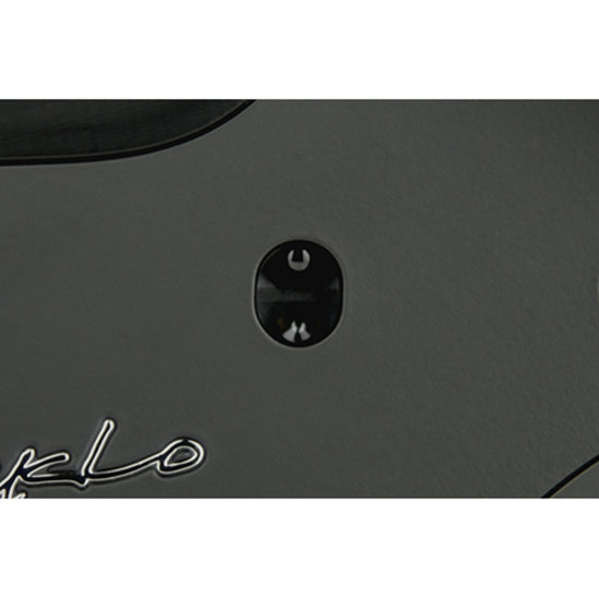 Close-up of wireless receiver port on Evoluent VerticalMouse D