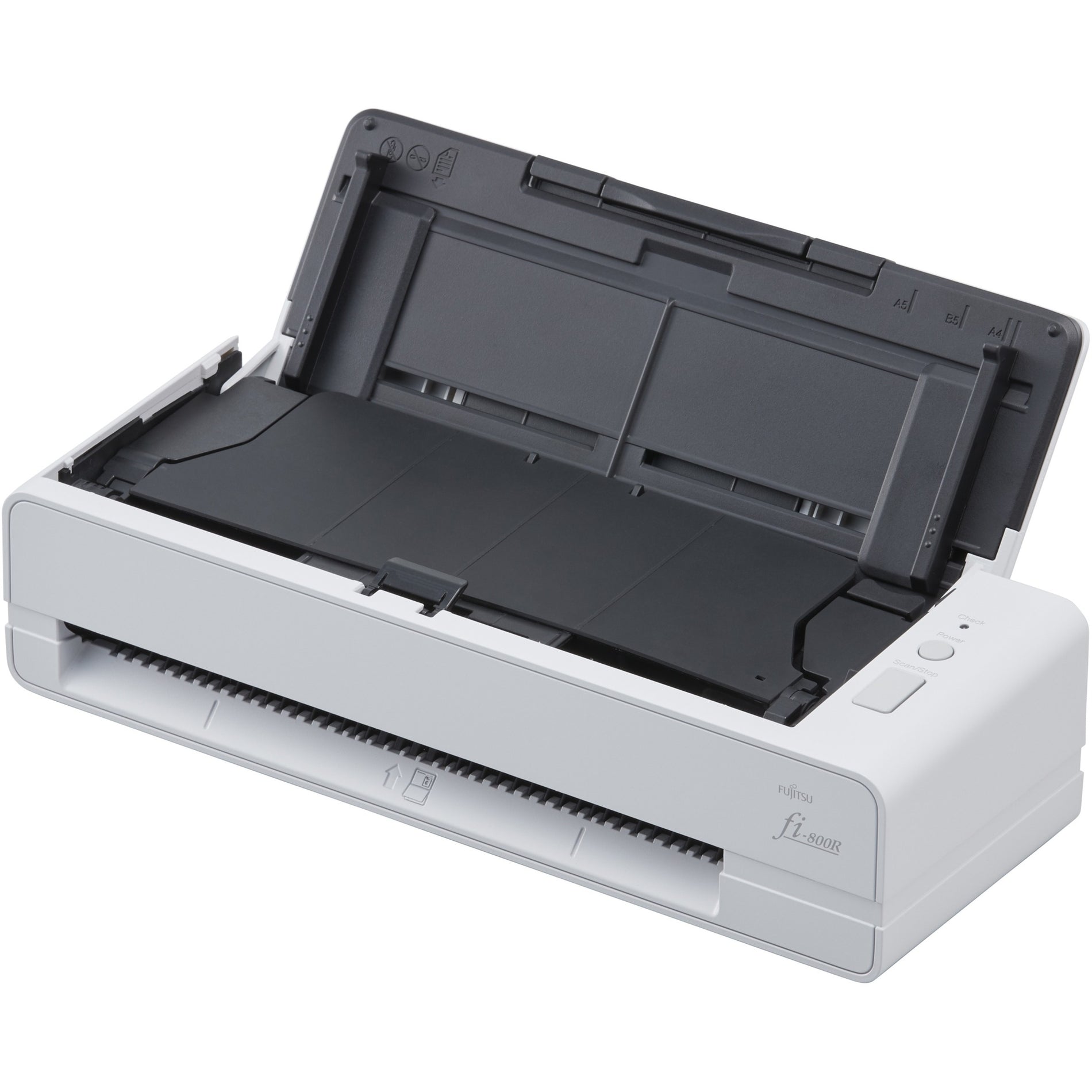 Fujitsu PA03795-B005 Scanneur d'image fi-800R Scanneur à alimentation automatique Taille de média A6-A8 Numérisation en couleur/Niveau de gris/Monochrome Capacité de ADF de 40 feuilles