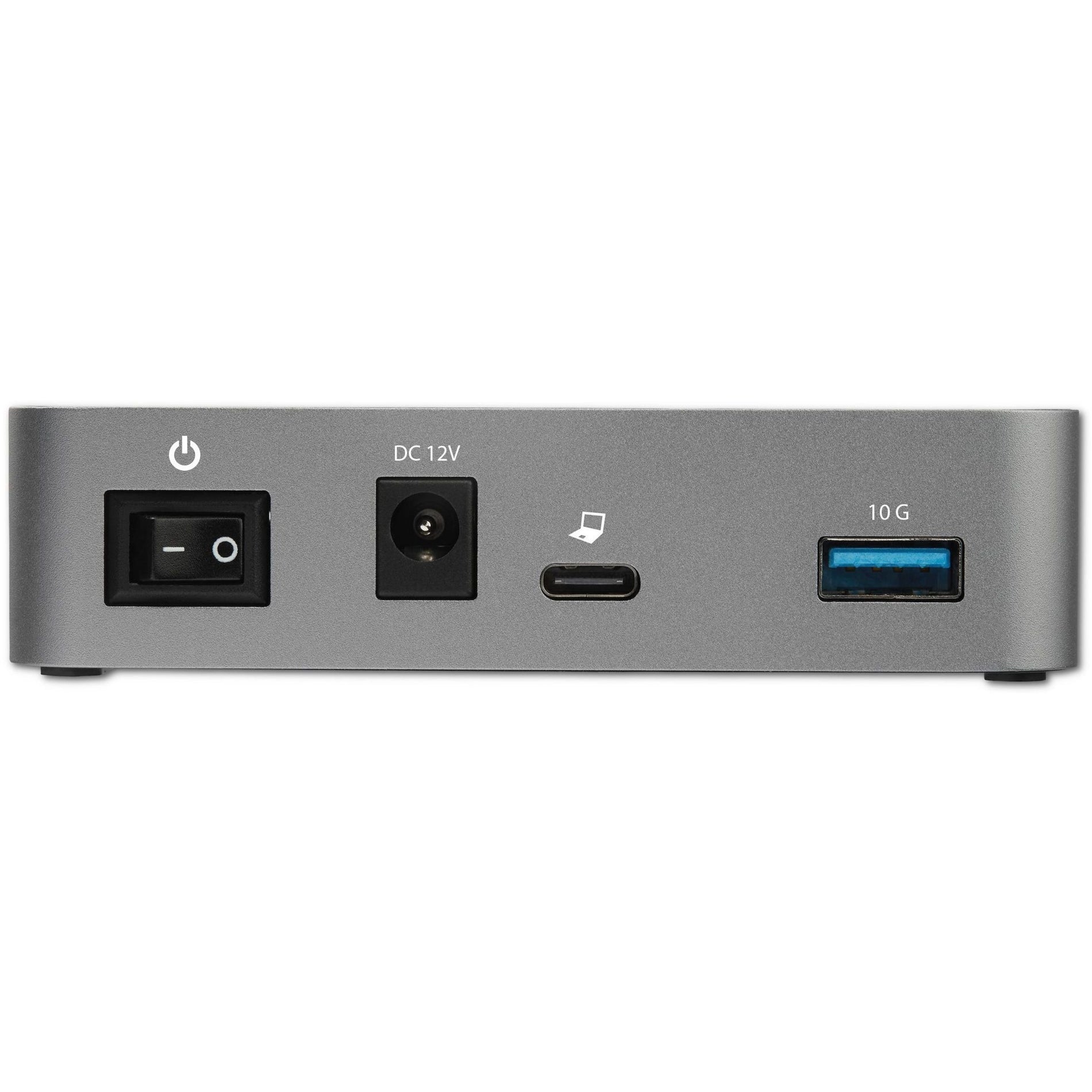 StarTech.com HB31C4AS 4-Port USB-C Hub - USB 3.1 Gen 2 (10Gbps), Powered, Universal Power Adapter Included