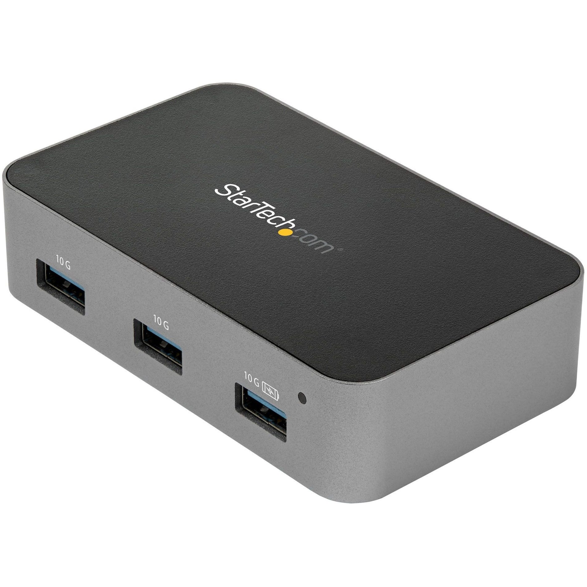 StarTech.com HB31C4AS 4-Port USB-C Hub - USB 3.1 Gen 2 (10Gbps), Powered, Universal Power Adapter Included