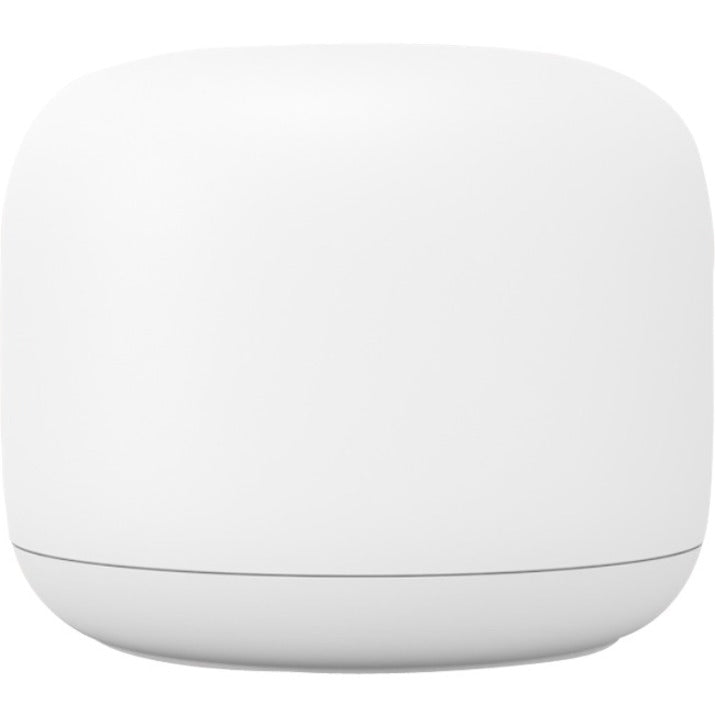 Google Nest Wifi Snow Wireless Router, Wi-Fi 5, Dual-Band 2.4/5GHz, 275 MB/s Speed, IEEE 802.11ac, Gigabit Ethernet, Desktop - GA00595-US (1 Year Warranty) [Discontinued]