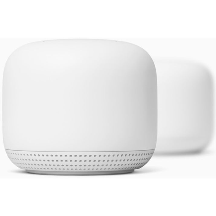 Google GA00823-US Nest Wifi Wireless Router, Wi-Fi 5 IEEE 802.11ac Ethernet, 275 MB/s Transmission Speed