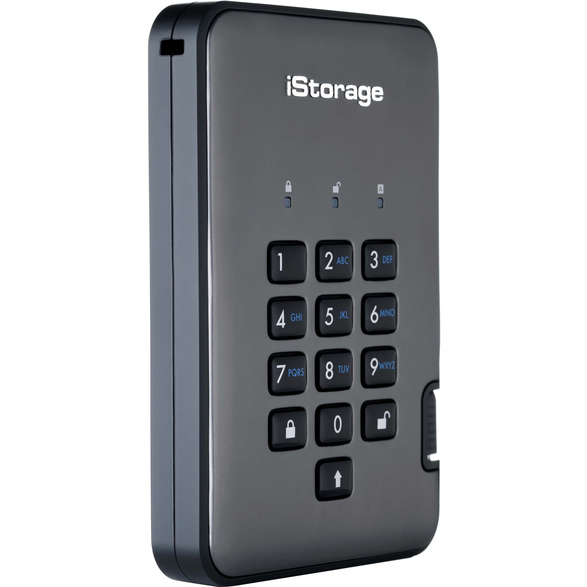 iStorage IS-DAP2-256-SSD-8000-C-X diskAshur PRO2 Solid State Drive 8TB USB 3.2 (Gen 1) Type A