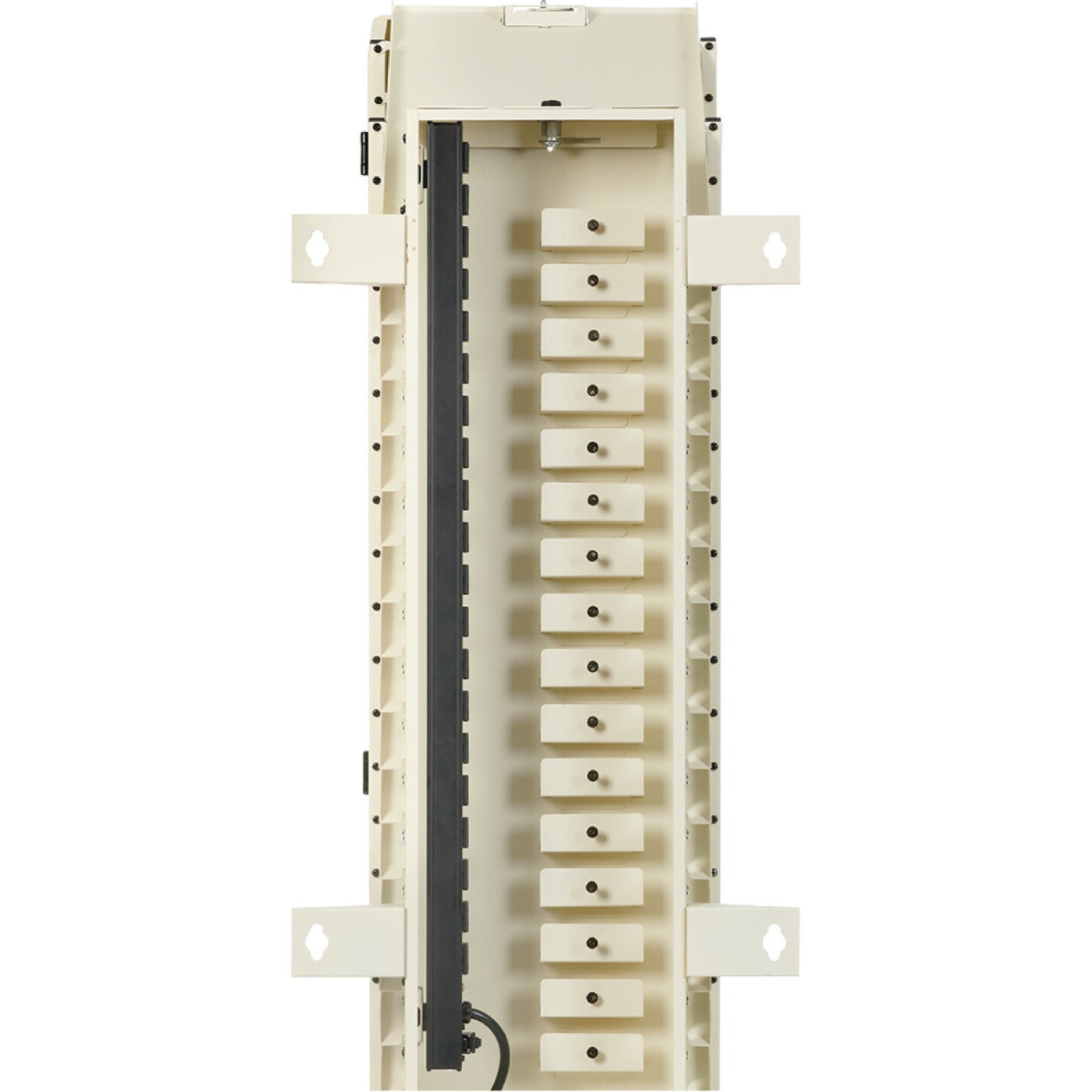 تريب لايت CST32AC برج شحن تيار متردد بسعة 16 جهازًا للكروم بوك، أبيض