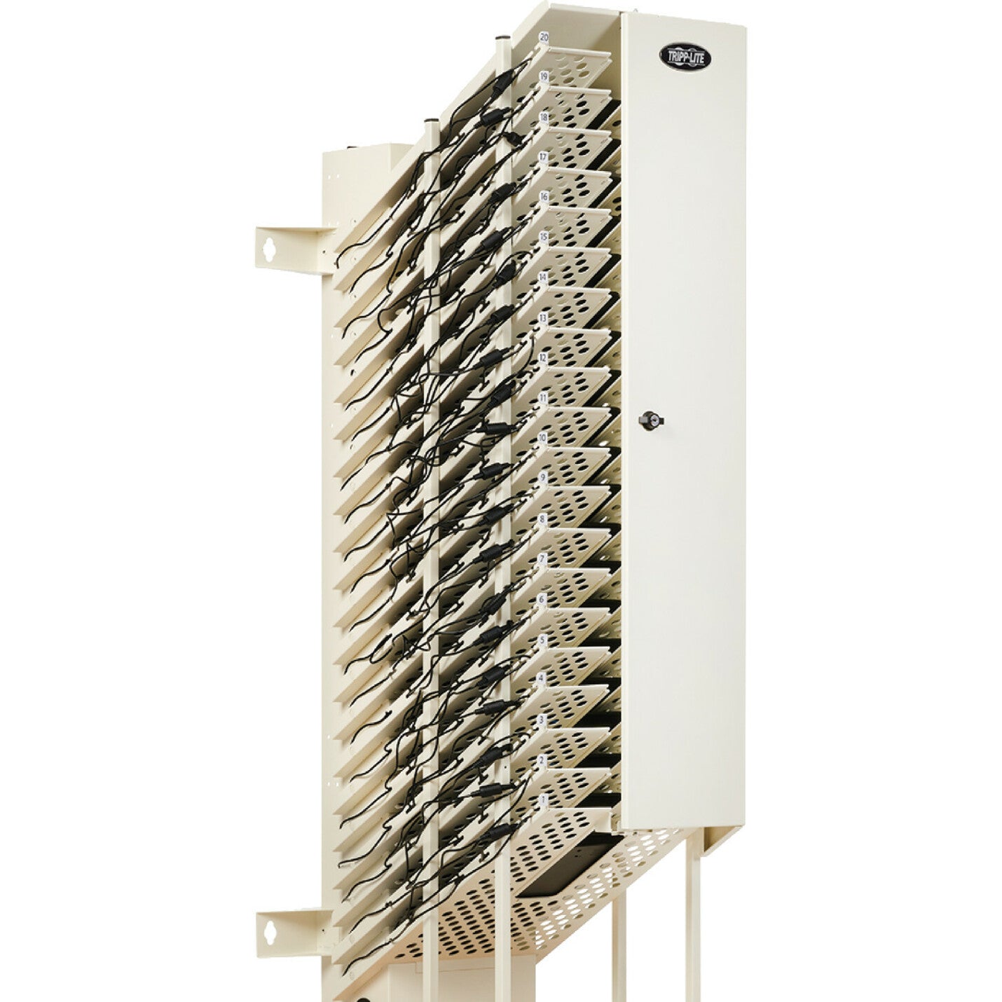 Tripp Lite CST32AC 16-Gerät AC-Ladestationsturm für Chromebooks Weiß
