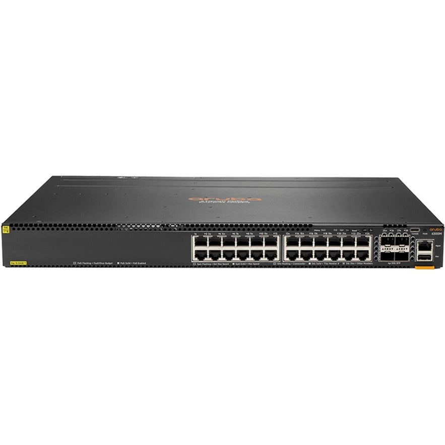 Aruba 6300M 24-cổng 1GbE Lớp 4 PoE và 4-cổng SFP56 Bộ chuyển mạch (JL662A)