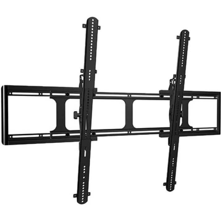 SANUS VXT7-B2 Support mural inclinable pour télévision de 94 cm à 279 cm Mécanisme de libération rapide Ajustable Correction du niveau de l'écran Trou de montage pré-percé Inclinaison de -10° à 7°