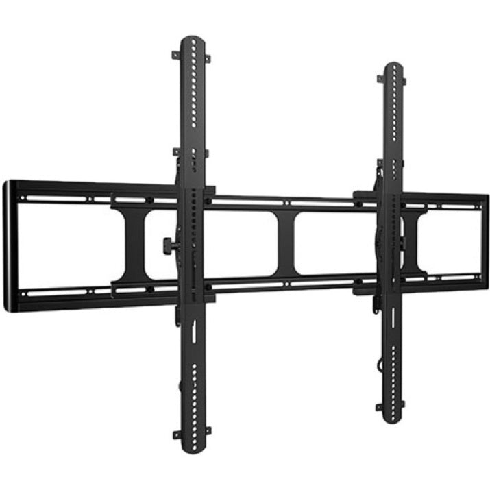 SANUS VXT7-B2 Support mural inclinable pour télévision de 94 cm à 279 cm Mécanisme de libération rapide Ajustable Correction du niveau de l'écran Trou de montage pré-percé Inclinaison de -10° à 7°