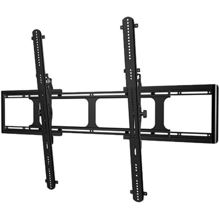 SANUS VXT7-B2 Support mural inclinable pour télévision de 94 cm à 279 cm Mécanisme de libération rapide Ajustable Correction du niveau de l'écran Trou de montage pré-percé Inclinaison de -10° à 7°