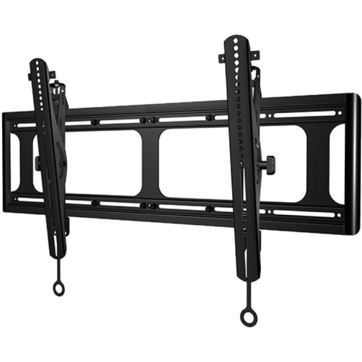 SANUS VXT7-B2 Support mural inclinable pour télévision de 94 cm à 279 cm Mécanisme de libération rapide Ajustable Correction du niveau de l'écran Trou de montage pré-percé Inclinaison de -10° à 7°