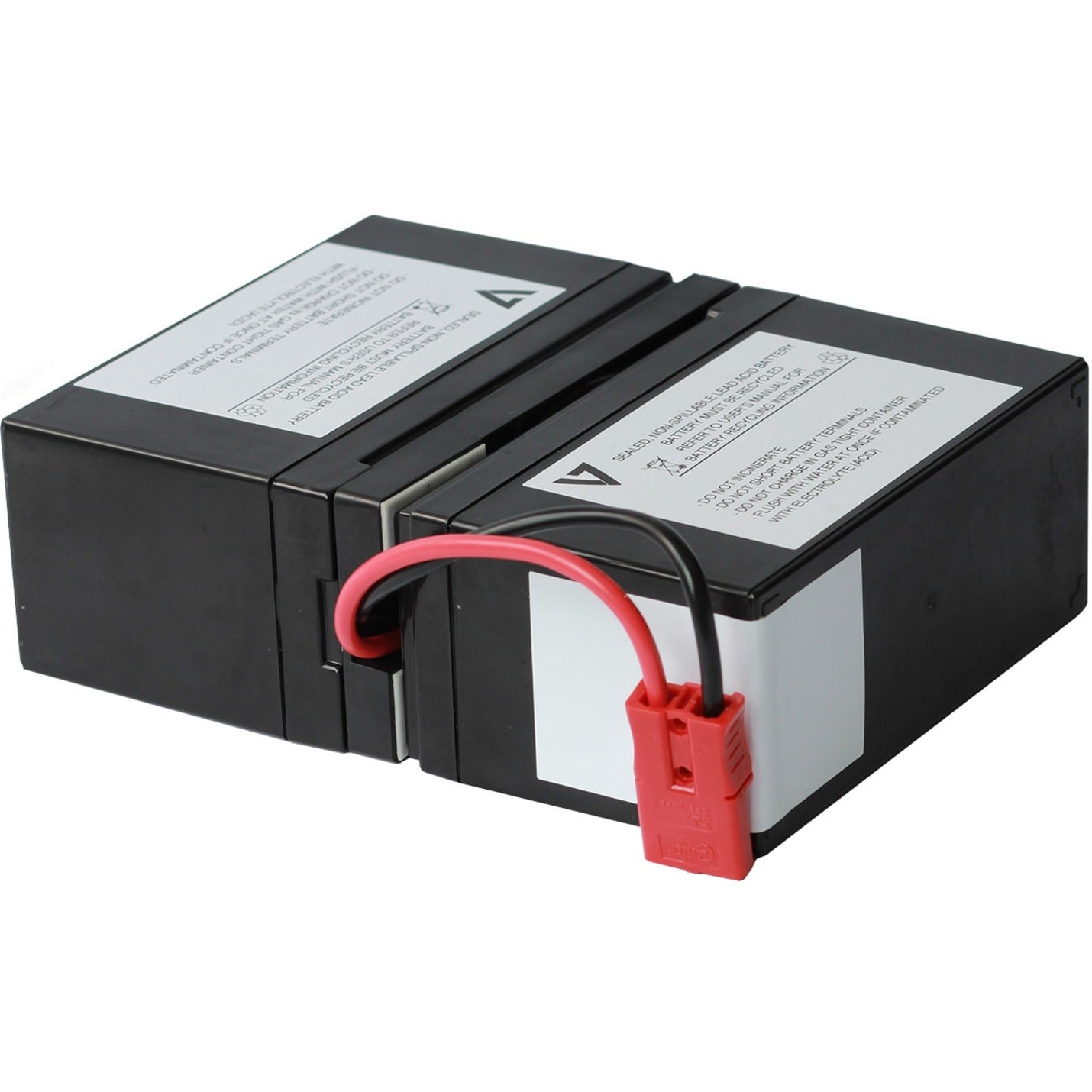 V7 RBC1TW1500V7 batterie de remplacement pour onduleur V7 UPS1TW1500 Garantie limitée de 18 mois 7000mAh Acide de plomb