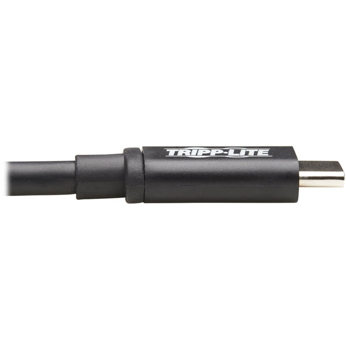 Tripp Lite MTB3-02M-5A-B Thunderbolt 3 Cable, M/M, 2 m, Black, Plug & Play, Passive, Charging, USB-Power Delivery (USB PD), Reversible