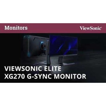 ViewSonic Elite XG270 promotional banner