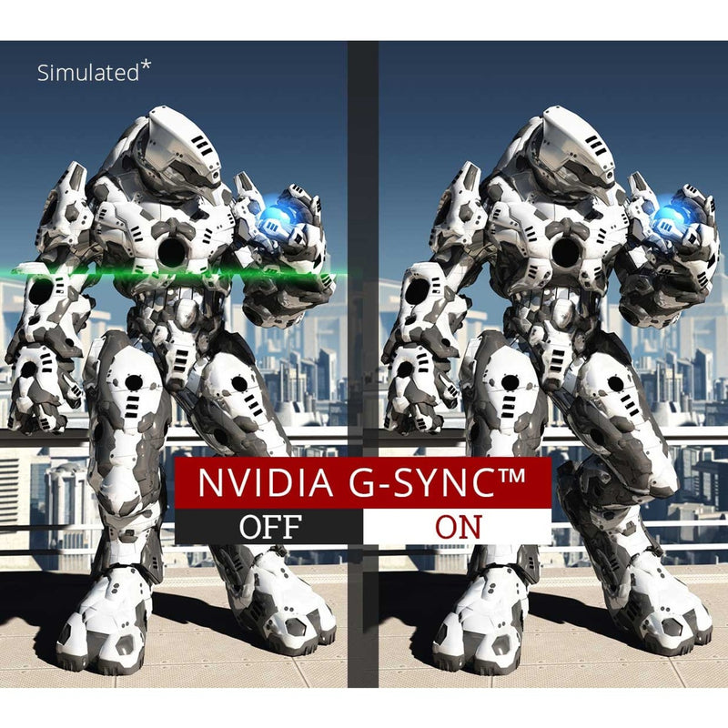 G-SYNC comparison showing tear-free gaming experience