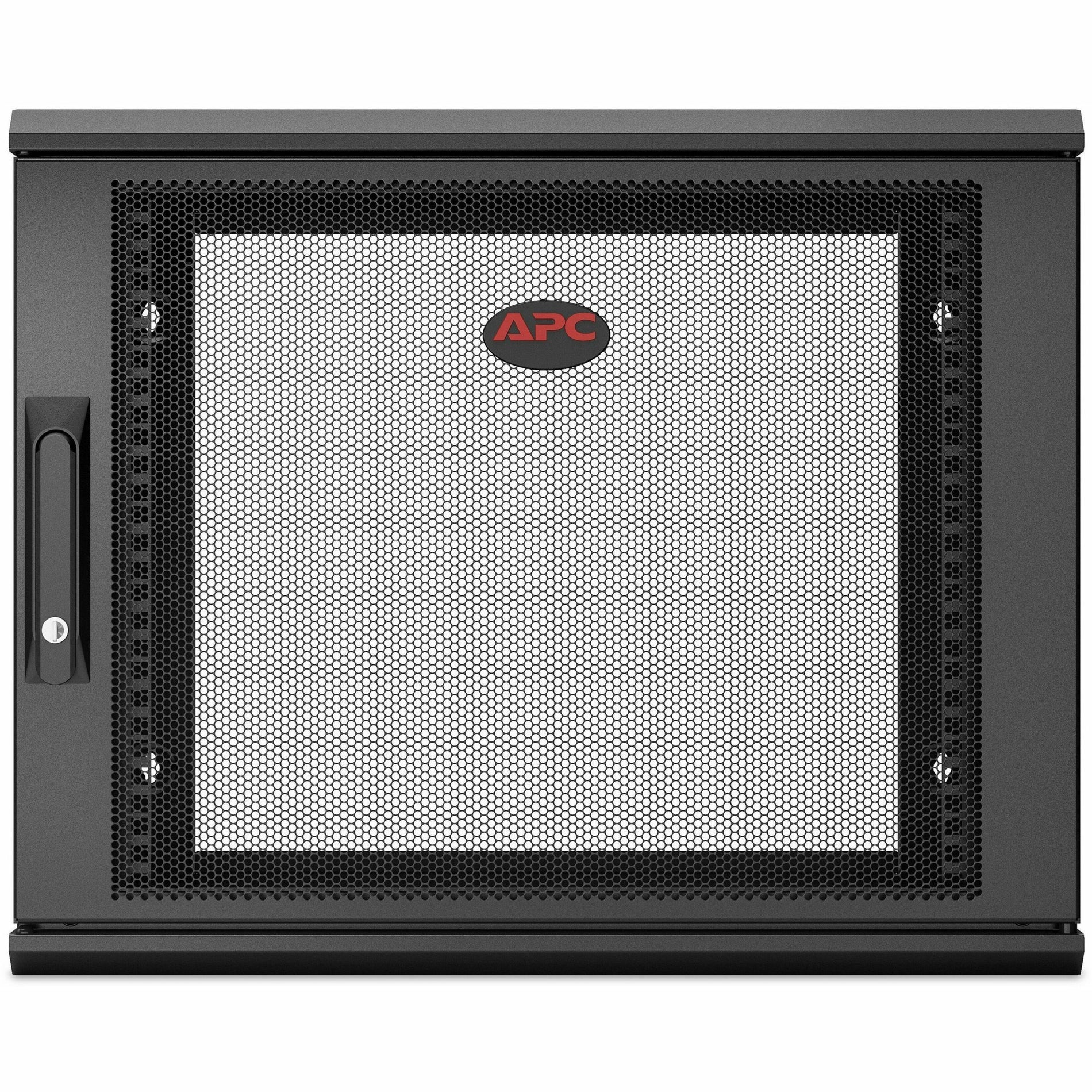 AR109SH6 NetShelter WX 9U Enceinte Murale Simple Charnière 600mm de Profondeur Flux d'Air de Côté à Côté Garantie de 5 Ans