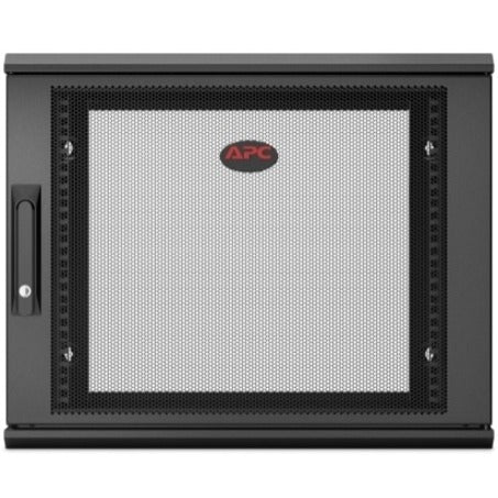 APC AR109SH6 NetShelter WX 9U Single Hinged Wall-Mount Enclosure 600mm Deep Side-to-Side Airflow 5 Year Warranty