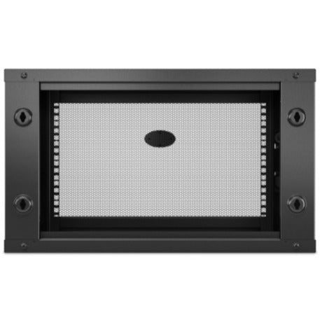 APC AR106SH4 NetShelter WX 6U Single Hinged Wall-mount Enclosure 400mm Deep Side-to-Side Airflow 5 Year Warranty