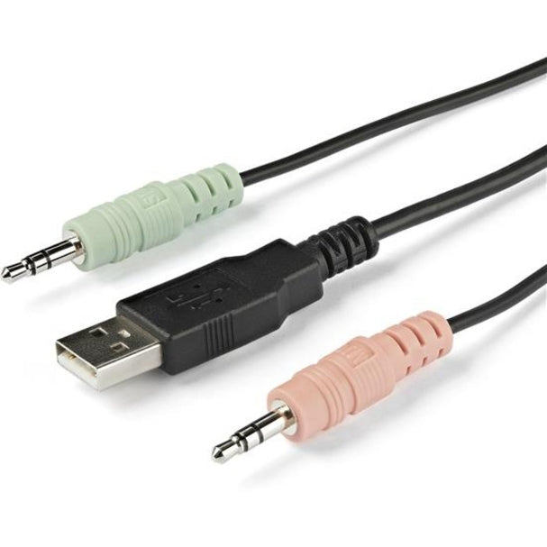 Audio and USB connection cables for StarTech.com KVM switch