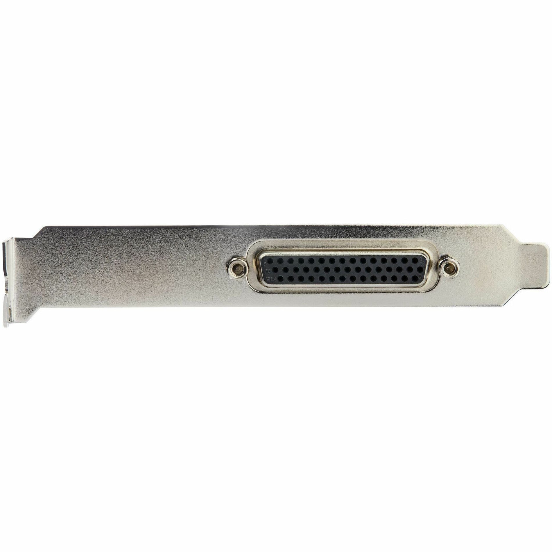 Detailed view of StarTech.com serial card DB connector interface-alternate-image6