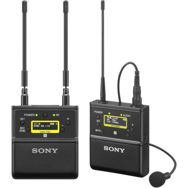 Sony Pro UWPD21/25 UWP-D Bodypack Wireless Microphone Package, Lavalier Mic, 330.05 ft Range, 8 Hour Battery