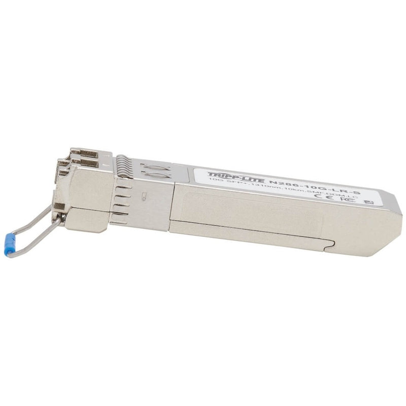 Angled view of N286-10G-LR-S SFP+ showing cooling design