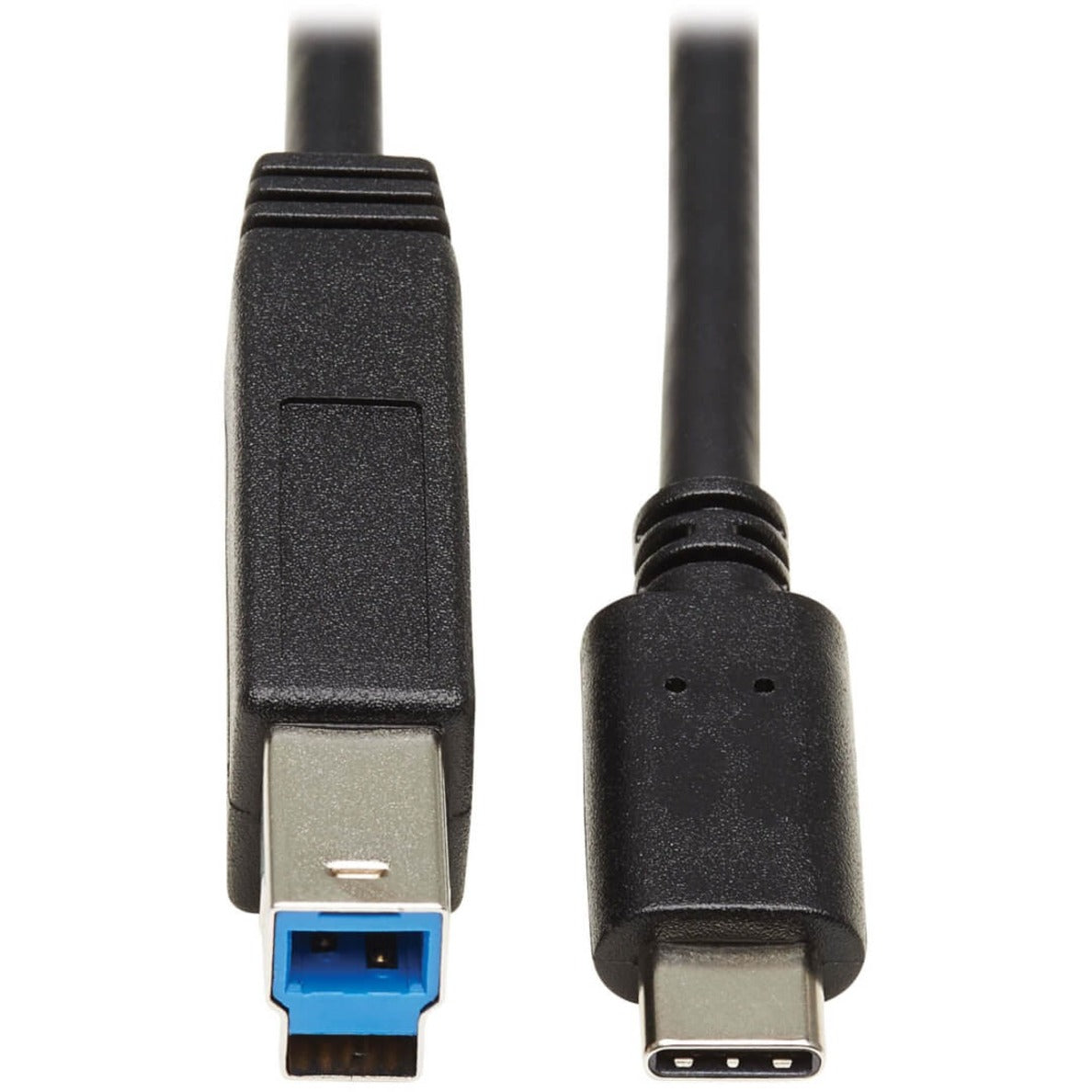 Tripp Lite - 特力普利 U422-20N-G2 - U422-20N-G2 USB-C 3.1 Gen 2 to USB 3.0 Type-B Cable (M/M) 20 in 10 Gbps Data Transfer Rate - USB-C 3.1 Gen 2转USB 3.0 Type-B 数据线(M/M)，20英寸，10 Gbps数据传输速率