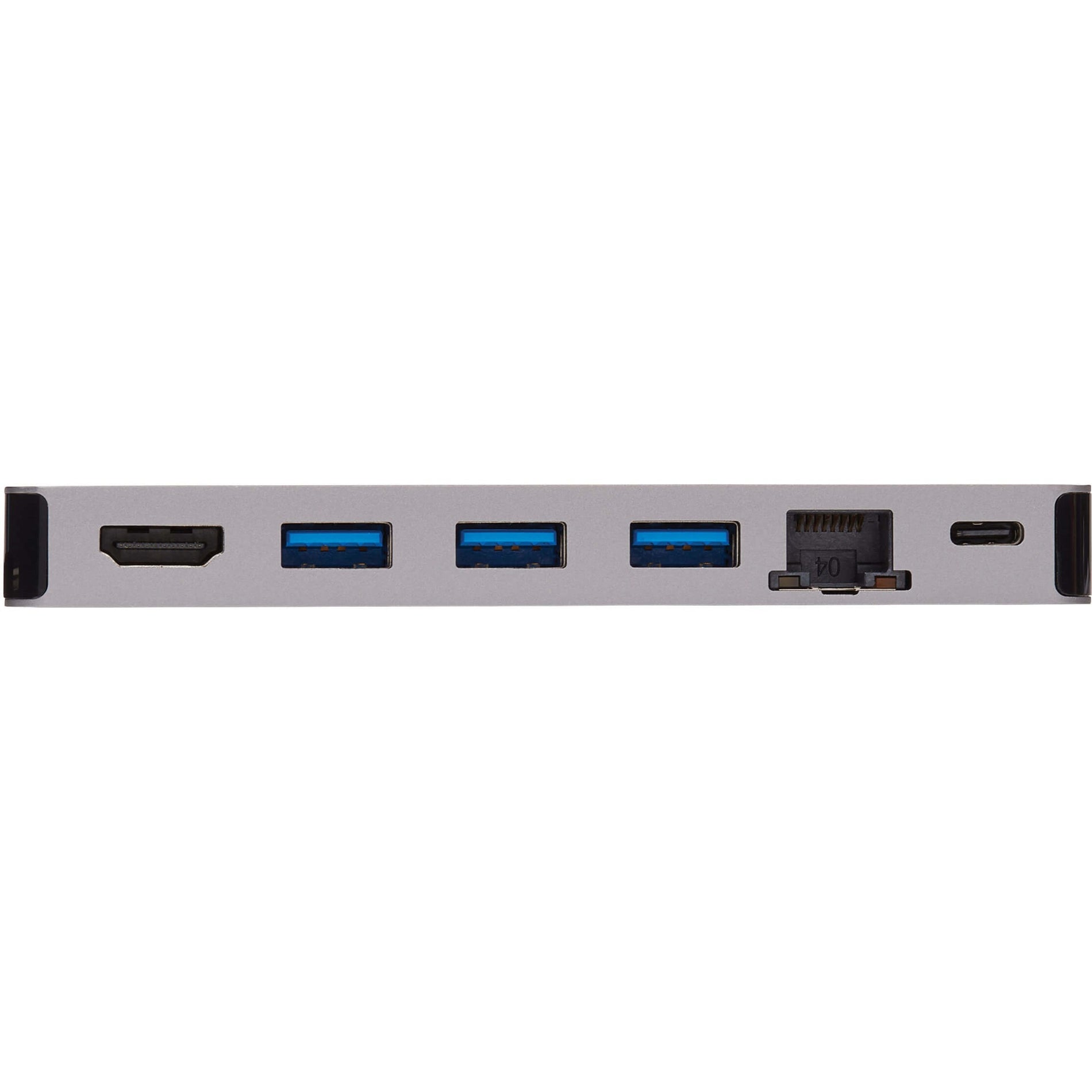 Tripp Lite U442-DOCK5D-GY 转接站，USB C 多端口 USB 集线器，HDMI，USB 3.0 端口，RJ-45，100W 电源供应 Tripp Lite Tripp Lite 转易宝